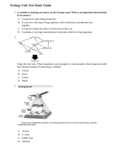 ecology unit study guide