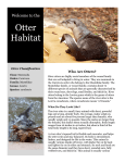 Otter Habitat - Habitat Tracker