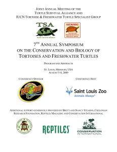 7th Annual Symposium - Turtle Survival Alliance
