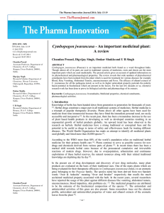 - The Pharma Innovation Journal