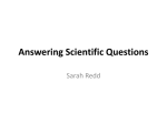 Answering Scientific Questions