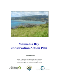 Maunalua Bay Conservation Action Plan