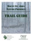 Nature Trail Guide - Marianist Environmental Education Center