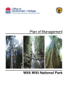 Willi Willi National Park - plan of management
