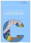 The climate and weather of Canterbury