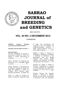 Volume 44 No. 2 December 2012