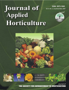 pdf - Journal of Applied Horticulture