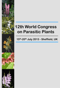 12th World Congress on Parasitic Plants