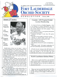 January - Fort Lauderdale Orchid Society