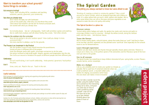spiral garden - Eden Project