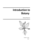 Introduction to Botany - Moscow State University Botanical Server