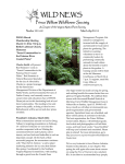 WILD NEWS - Virginia Native Plant Society