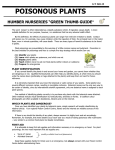 poisonous plants - Humber Nurseries Ltd.