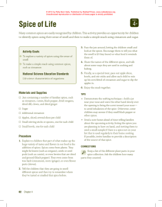 spice of Life - Redleaf Press