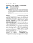 Quantification of Primary Metabolites of Nerium indicum Mill