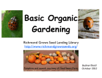 Basic Organic Gardening - Richmond Grows Seed Lending Library