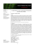 A comprehensive review on Parnabeeja [Bryophyllum pinnatum