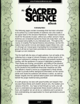 Introduction - The Sacred Science