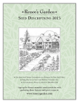 Seed deScriptionS 2015
