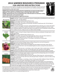 Cold weather seed instructions