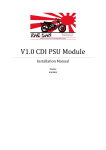V1.0 CDI PSU Module - Rae