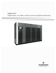 Liebert® eXL - Emerson Network Power