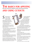 The Basics for Cutouts - Hubbell Power Systems