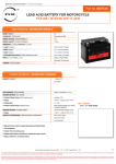 LEAD ACID BATTErY fOr MOTOrCYCLE YTZ14S