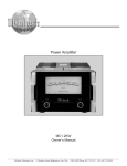 Power Amplifier - TA Distribution Finland