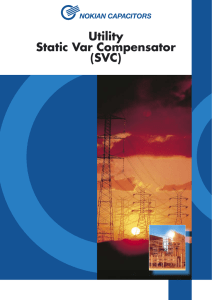 Utility Static Var Compensator (SVC)