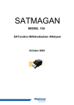 SATMAGAN S135 MAGNETIC ANALYZER