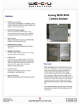 Analog MOD‐BOX Camera System