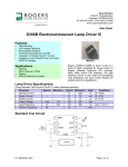 D356B Electroluminescent Lamp Driver IC