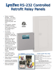 LynTec RS-232 Controlled Retrofit Relay Panels