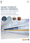 Railway technology inductive components Our ideas to enhance