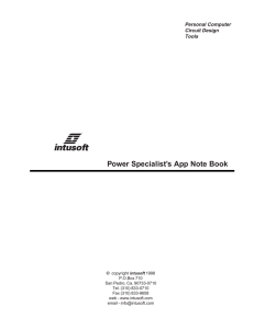 Power Specialist`s App Note Book