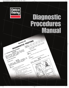 Diagnostic Procedures Manual