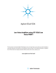 Low Noise Amplifiers using ATF