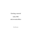 Getting Started with PIC Microcontrollers