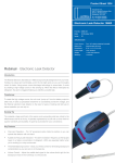 Robinair - Electronic Leak Detector