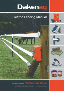 Electric Fencing Manual