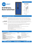 NX-M700 Series Master Control Panel