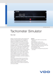 Tachometer Simulator - tachograf