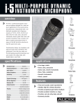 SCX-25 Spec Sheet.qxd - American Musical Supply