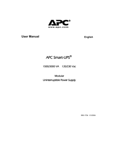 APC Smart APC Smart-UPS