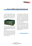 The ŁC-480D1 Digital Switchboard is the basic