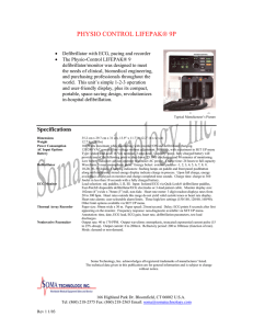 Lifepak 9P - Soma Technology