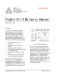 Digilab XC95 Reference Manual - No