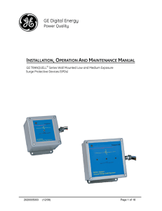 Detailed Specifications - Crawford Electric Supply