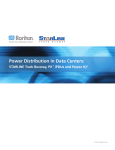 Power Distribution in Data Centers: STARLINE Track Busway, PX